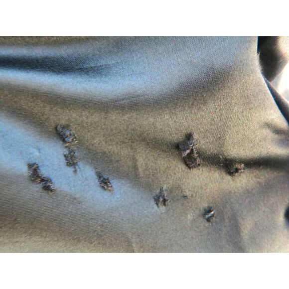 High Five Satin Bomber Movie Studio Monogram Sz L - Picture 7 of 7